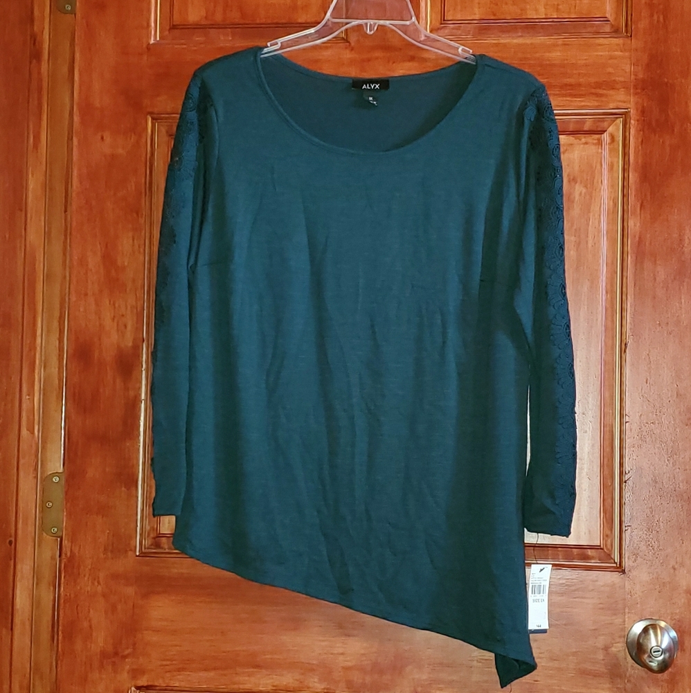 Green blouse
